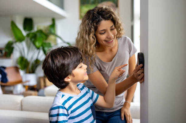 Family enjoying energy savings after radiant barrier installation