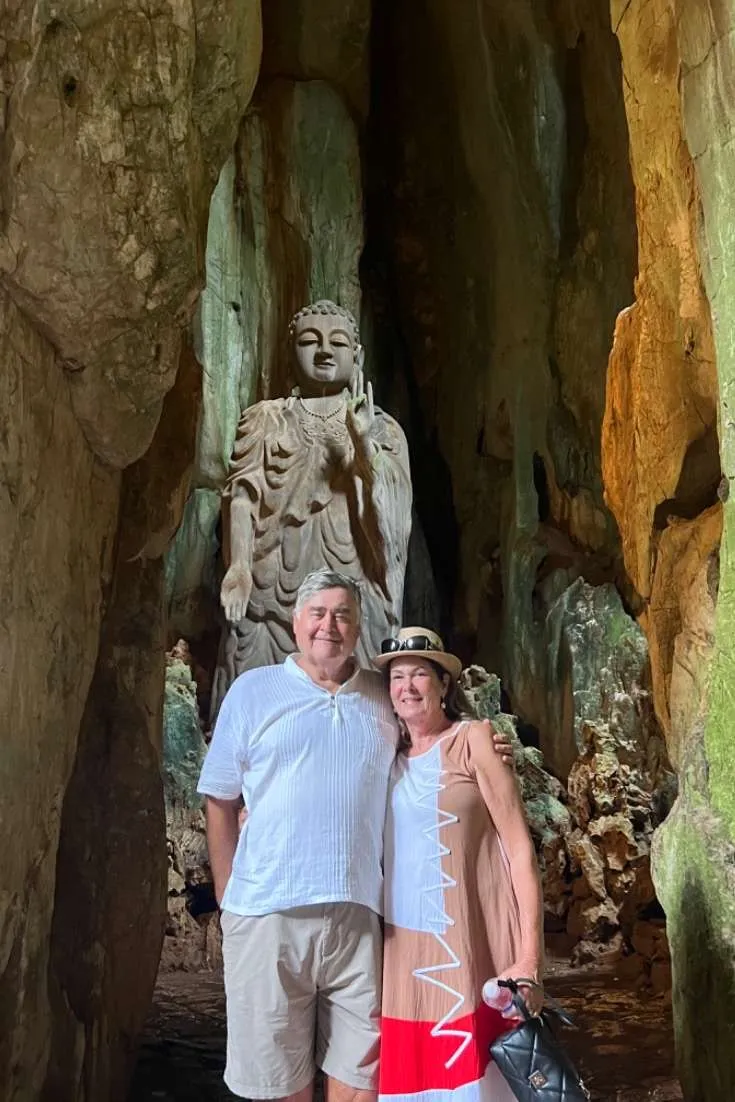 Caves and pagodas at Marble Mountain in Da Nang
