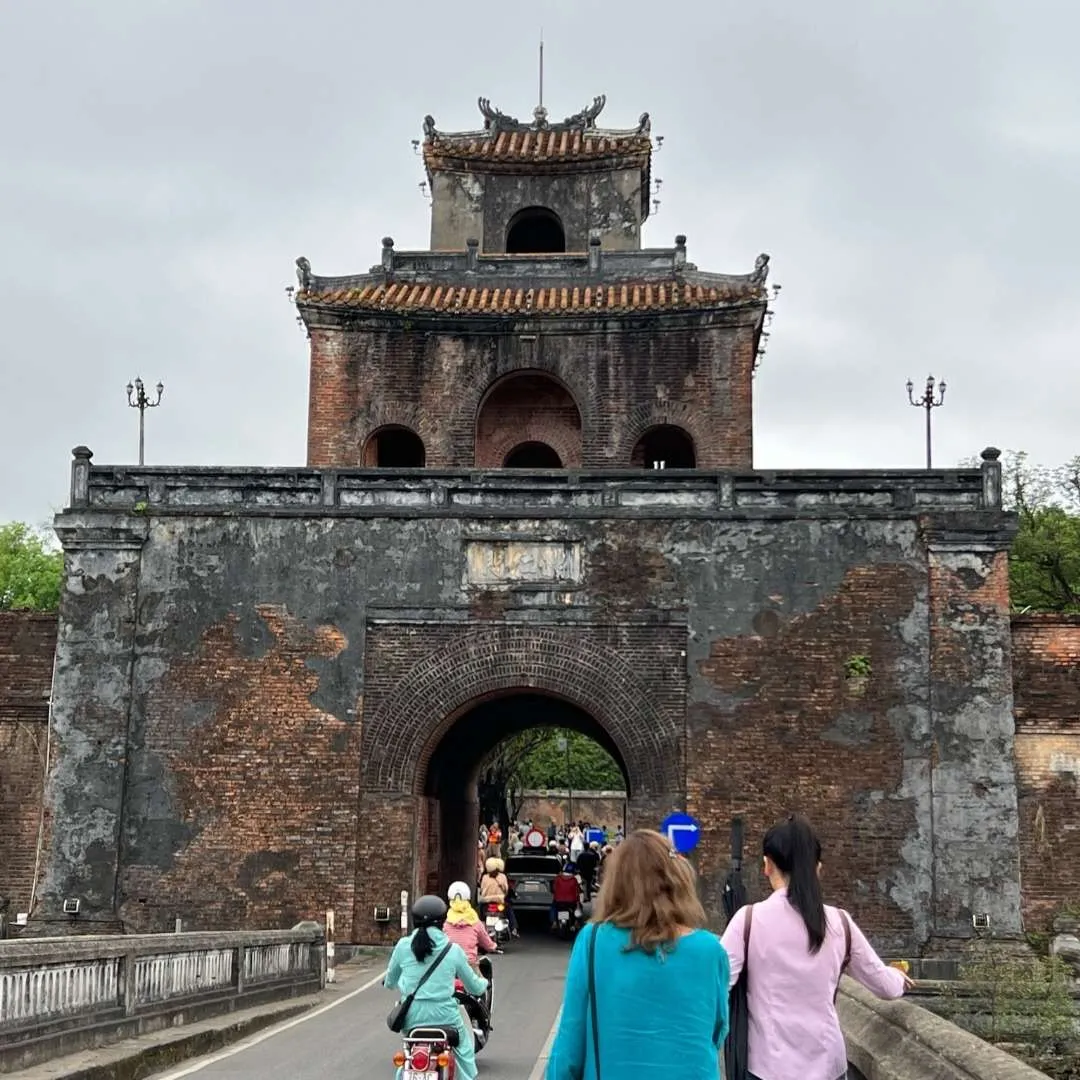 Imperial Palace in historic city of Hue